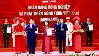 Agribank được vinh danh tại chương trình ‘Vinh Quang Việt Nam’ 2025