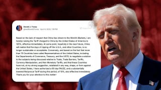 Trong 1 tiếng, TT Trump đưa ra 2 tuyên bố quan trọng về thuế quan