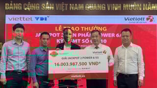 Chọn dãy số ngày tháng sinh gia đình, công nhân tại TP. HCM trúng Vietlott 16 tỷ đồng 