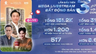 Livestream bán căn hộ: Liệu có thể 'chốt đơn'? 