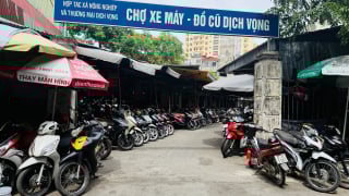 Hà Nội lên lộ trình cấm xe xăng, chợ xe máy cũ rơi vào cảnh ‘ế ẩm’