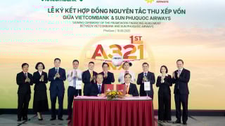 Vietcombank đồng hành cùng Sun PhuQuoc Airways chắp cánh đội bay tương lai