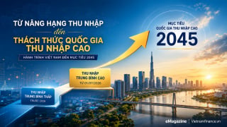 Từ thu nhập trung bình cao đến thu nhập cao: Việt Nam đang ở đâu trên hành trình 2045?