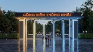 Hà Nội xây quảng trường đi bộ trước Công viên Thống Nhất