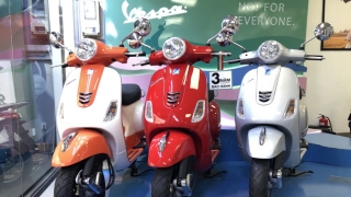 Giá xe Piaggio, Vespa mới nhất tháng 6/2018: Piaggio ra mắt Vespa GTS Super 150