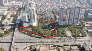 Đất vàng dự án Constrexim Complex của CTX Holdings bỏ hoang giữa lòng Hà Nội