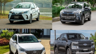 10 ô tô bán chạy nhất tháng 2/2023: Hyundai Accent cho Toyota Vios 'hít khói'