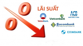 Lãi suất ngân hàng nào cao nhất, thấp nhất tháng 3/2018?