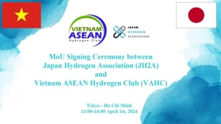 CLB Hydrogen ASEAN Việt Nam và Hiệp hội Hydroden Nhật Bản ký MOU