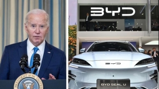 Tổng thống Mỹ Biden sắp công bố mức thuế 100% lên xe điện Trung Quốc