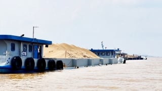 Campuchia có hàng tỷ m3 cát, sẵn sàng xuất sang Việt Nam làm đường cao tốc