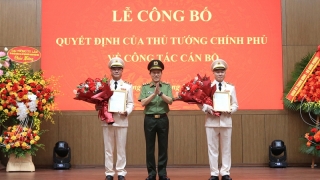 Bộ Công an có thêm hai thứ trưởng