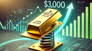 Đầu năm tới, giá vàng sẽ đạt 3.000 USD/ounce