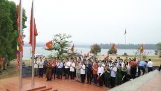 Công bố Khánh thành tổng thể Đền thờ anh hùng liệt sỹ tại hồ Kẻ Gỗ