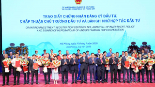 Hải Phòng đón nguồn vốn đầu tư khổng lồ 15,5 tỷ USD