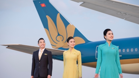 Vietnam Airlines là hãng hàng không đúng giờ nhất Việt Nam