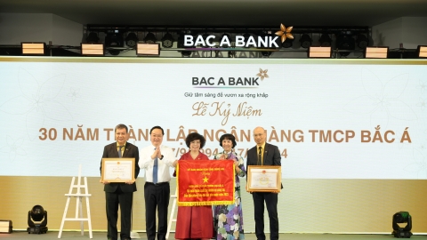 BAC A BANK kỷ niệm thành lập: 30 năm giữ tâm sáng, vững chãi vương tầm