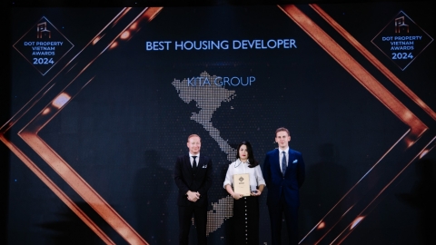 Kita Group tiếp tục dành chiến thắng tại Dot Property Vietnam Awards 2024