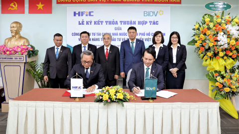 BIDV và HFIC hợp tác thúc đẩy phát triển kinh tế - xã hội TP. HCM