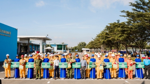 PV GAS tổ chức Hội thao phòng cháy chữa cháy và cứu hộ cứu nạn năm 2024