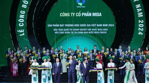 2 nền tảng số MISA được công nhận là sản phẩm Thương hiệu quốc gia Việt Nam 2024