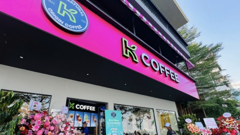 K COFFEE ‘tấn công’ thị trường cà phê Hà Nội 