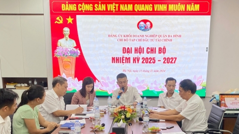 Tạp chí Đầu tư Tài chính tổ chức thành công Đại hội Chi bộ nhiệm kỳ 2025 – 2027