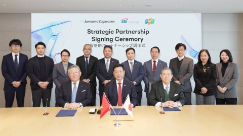 Sumitomo và SBI Holdings đầu tư 40% vào công ty con của FPT