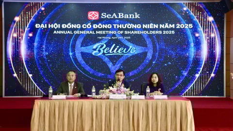 ĐHĐCĐ SeABank: Lợi nhuận vượt mốc 6.000 tỷ, tăng vốn và mở rộng tài chính bền vững