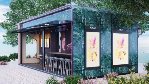 Vinasing Group: Cam kết biến nhà vệ sinh công cộng thành kiot bán hàng