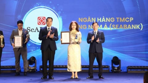 SeABank được vinh danh ‘Ngân hàng tiên phong trong đổi mới quản trị vì sự phát triển bền vững’