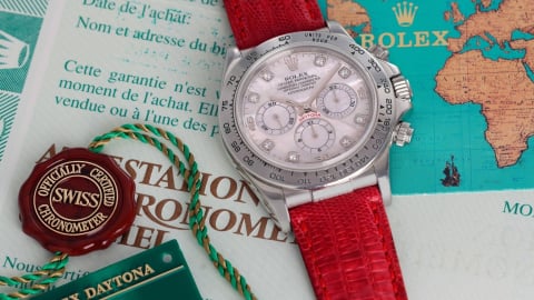 'Tượng đài' của giới sưu tầm: Rolex Daytona bạch kim 1999 ra mắt thị trường đấu giá