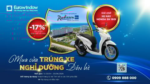 Eurowindow tặng kỳ nghỉ 5 sao tại Cam Ranh tri ân khách hàng