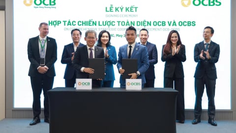 OCB  ký kết hợp tác chiến lược toàn diện cùng Công ty Chứng khoán OCBS