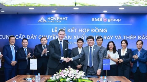 Hòa Phát mua công nghệ Đức làm đường ray tàu cao tốc, năm 2027 ra hàng