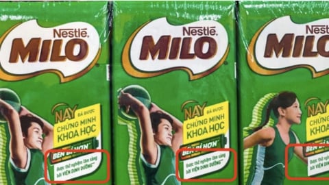 Vụ sữa Milo gắn tên Viện Dinh dưỡng: Chuyển hồ sơ sang Công an điều tra