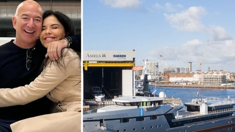 Siêu du thuyền nửa tỷ USD của Jeff Bezos bị Monaco ‘cấm cửa’