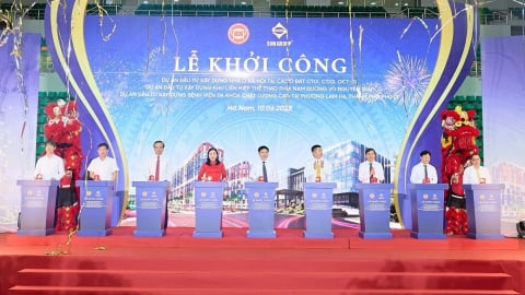 Sun Group đồng loạt khởi công 3 dự án có ý nghĩa an sinh xã hội tại Hà Nam