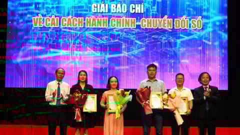 Phóng viên VietnamFinance đạt giải báo chí về cải cách hành chính - chuyển đổi số Quảng Nam