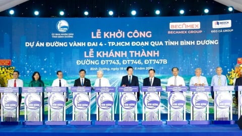 Khởi công dự án vành đai 4 TP. HCM đoạn cầu Thủ Biên - sông Sài Gòn