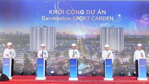 Eurowindow Holding khởi công Sport Garden, chuẩn bị triển khai 2 dự án lớn tại Vinh