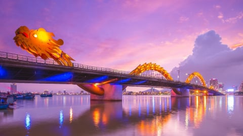 Cầu Rồng - Đà Nẵng: Biểu tượng đô thị hát khúc ca vươn ra biển lớn