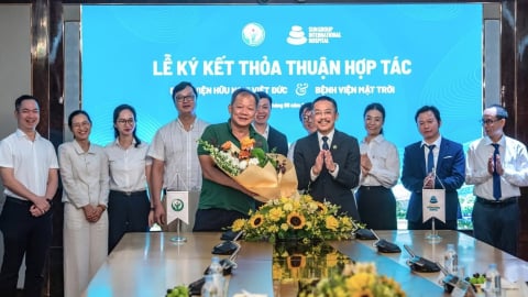 Bệnh viện Hữu nghị Việt Đức và Bệnh viện Mặt Trời ký kết hợp tác chuyên môn