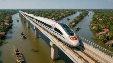 Chính phủ đề xuất cho phép tư nhân đầu tư đường sắt tốc độ cao Bắc - Nam