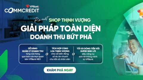 Shop Thịnh Vượng: Trợ thủ tài chính thông minh cho hộ kinh doanh thời số hóa