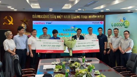 Người chơi Vietlott không tin trúng tiền tỷ cho đến khi tiền thưởng vào tài khoản