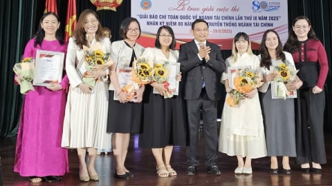 Phóng viên Tạp chí Đầu tư Tài chính – VietnamFinance đạt Giải báo chí toàn quốc về ngành Tài chính