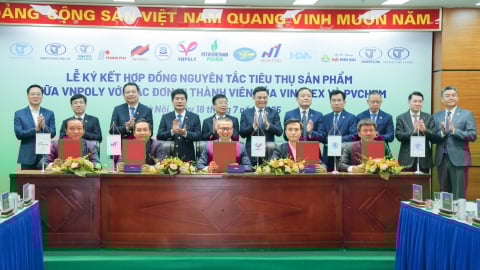Petrovietnam - VINATEX tạo sự bền vững trong chuỗi cung ứng ‘hóa chất - xơ sợi - dệt may’