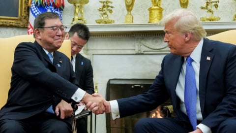 TT Trump công bố thỏa thuận ‘lớn nhất lịch sử’: Nhật đầu tư 550 tỷ USD, Mỹ áp thuế 15%