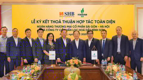 SHB hợp tác toàn diện với Lọc hóa dầu Bình Sơn